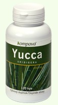 Yucca Shidigera 450mg 120 kapslí 