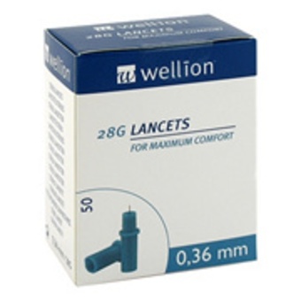 Lancety Wellion 100ks - 28G