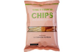 Tretter´s chips mrkev pastyňák pepř&sůl 90g