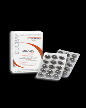DUCRAY Anacaps TRI active 30 kapslí doplněk stravy