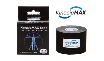 KineMAX Classic kinesiology tape černá 5cm x 5m