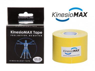 KineMAX Classic kinesiology tape žlutá 5cm x 5m