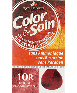 Barva a Péče COLOR & SOIN 10R - Planoucí červená 135ml
