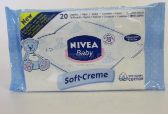 NIVEA Baby čistící ubrousky Soft-Creme ces.b.20 80506