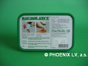Lancety 2703 + Haemolance Plus pro dosp.zelené 100ks