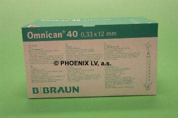 Injekční stříkačka ins.1ml/30x12/U40 Omnican 100ks 9161627
