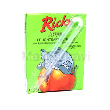 RICKY Jablko 30% 0.2l tetrapack + brčko