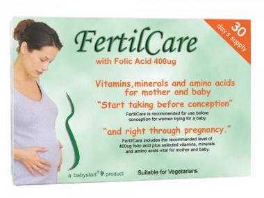 FertilCare vitamíny s kyselinou listovou 30 tablet 