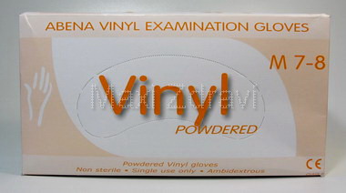 Rukavice vyšetřovací Vinyl M 100ks