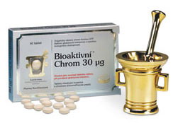 Bioaktivní Chrom 30mcg 60 tablet 