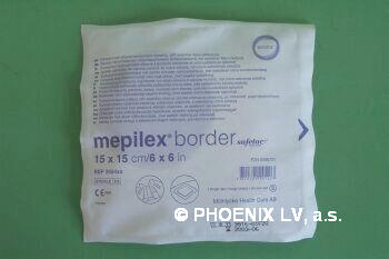 Krytí Mepilex Border abs.sil.sterilní 15x15cm 295400