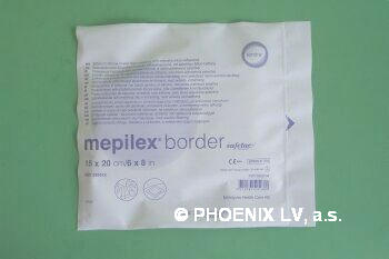 Krytí Mepilex Border abs.sil.sterilní 15x20cm 295600
