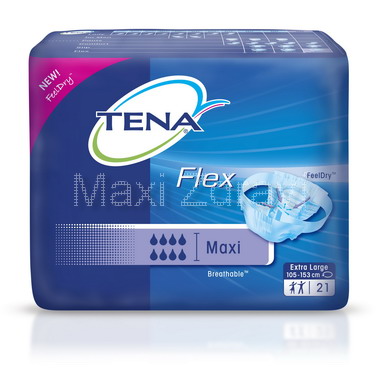 Inkontinenční kalhotky abs.TENA Flex Maxi XL 21ks 725421