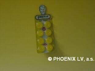Pectol-citronový drops bez cukru s vitamínem C blistr