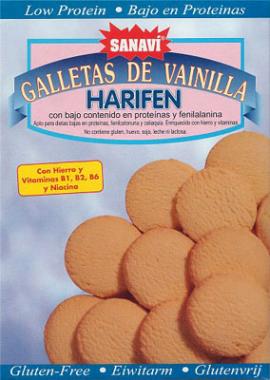HARIFEN sušenky vanilkové nízkobílkovinné PKU 200g
