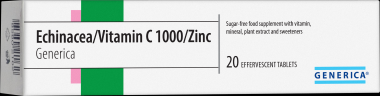 Echinacea/Vitamin C 1000/Zinc Generica eff. 20 tablet 