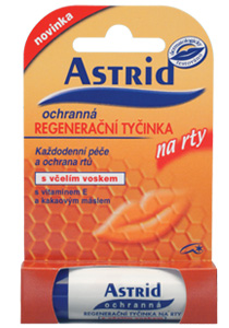 Astrid ochr. reg.tyčinka na rty s včelím voskem 4g