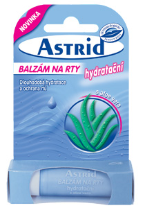 Astrid balzám na rty hydratační s aloe vera 4.8g
