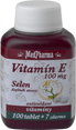 MedPharma Vitamín E 100mg + selen 37 tablet 