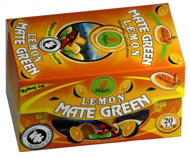 Milota Mate green lemon 30g(20x1,5g)