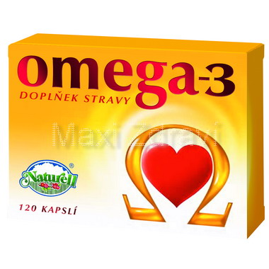 Omega-3 120 kapslí Naturell