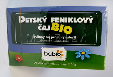 BABIO dětský biočaj fenyklový n.s.20x1.5g