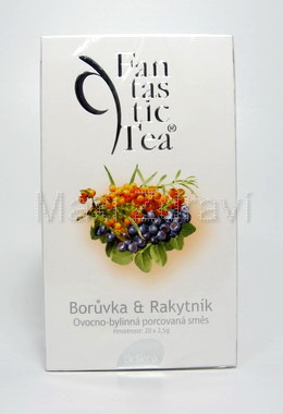 Čaj Fantastic Tea Borůvka + Rakytník n.s.20x2.5g