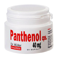 Panthenol 60 kapslí x40mg (Dr.Müller)