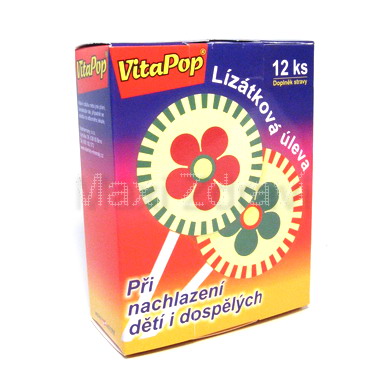 VitaHarmony VitaPop 12ks lízátek při nachlazení