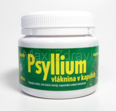 Psyllium kapsle 100 ks Topnatur