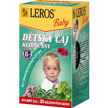 LEROS BABY Dětský čaj Klidné sny n.s.20x1.5g