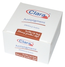 CLARA Antipigment pleťový krém 50ml