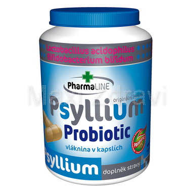 Psyllium Probiotic 100 kapslí 