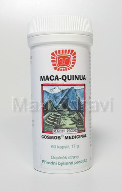Maca Quinua 60 kapslí pro růst svalové hmoty Dr.Popov