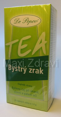 Čaj bylinný Bystrý zrak n.s. 20x1.5g Dr.Popov