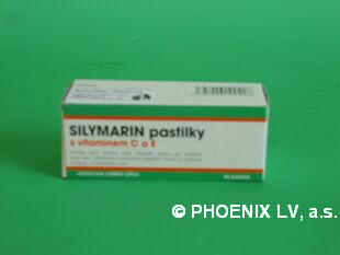 Silymarin s vitamínem C + E na regeneraci jater past.40
