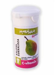 C-Vitamin 100mg - Hruška se sukralózou 60 tablet 