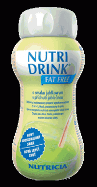 Nutridrink Fat Free s př.jabl.por.sol.1x200ml