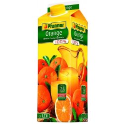 PFANNER Pomerančová šťáva 100% 1l