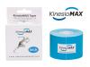 KineMAX 4Way kinesiology tape modrá 5cm x 5m
