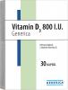 Vitamin D3 800 I.U. Generica 30 kapslí 