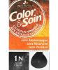 Barva a Péče COLOR & SOIN 1N - Ebenová černá 135ml